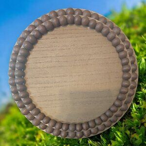 Wooden Platter Decor (Round)